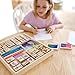 Melissa & Doug Deluxe Wooden Stamp and Coloring Set – Fairy Tale (30 Stamps, 6 Markers, 2 Durable 2-Color Stamp Pads) Fairy Tale-Themed Wooden Stamps for Kids and Coloring Activity Set