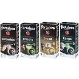 cafe origen capsulas Este surtido contiene cápsulas de café Kenya (x50 cápsulas); Colombia (x50 cápsulas), Brasil (x50 cápsulas) y Etiopía (x50 cápsulas)