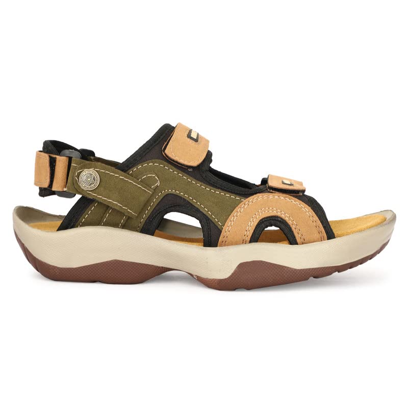 Image of Exquisite Tan Leather Sandals - A Perfect Blend of Luxury and Comfort