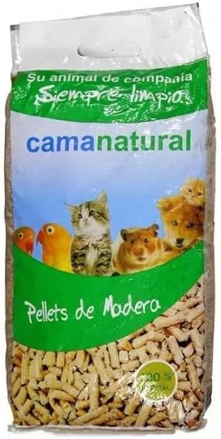 PELLETS DE MADERA 10L para Varios animales pequeños, Propietarios de mascotas, Litter para animales