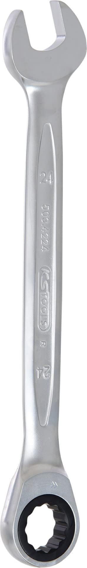 KS Tools 503.4224 GEARplus Combination ratchet spanner, 24mm