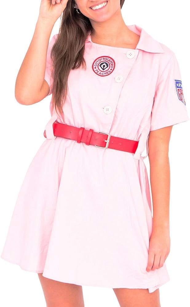 Rockford Peaches AAGPBL Baseball Dress Halloween Costume
