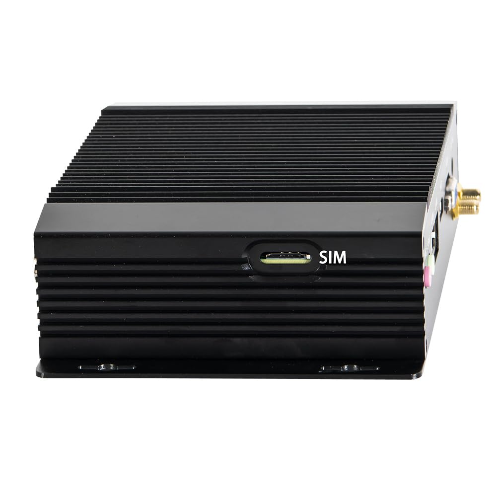 Industrial Computer, Fanless Mini PC, Embedded IPC, N2920 N2930 N2940, Windows 11 / Linux Ubuntu, BM18, Watchdog, GPIO, WOL, SIM Slot, 2 x LAN, 2 x RS232 422 485, 4G RAM, 64G SSD