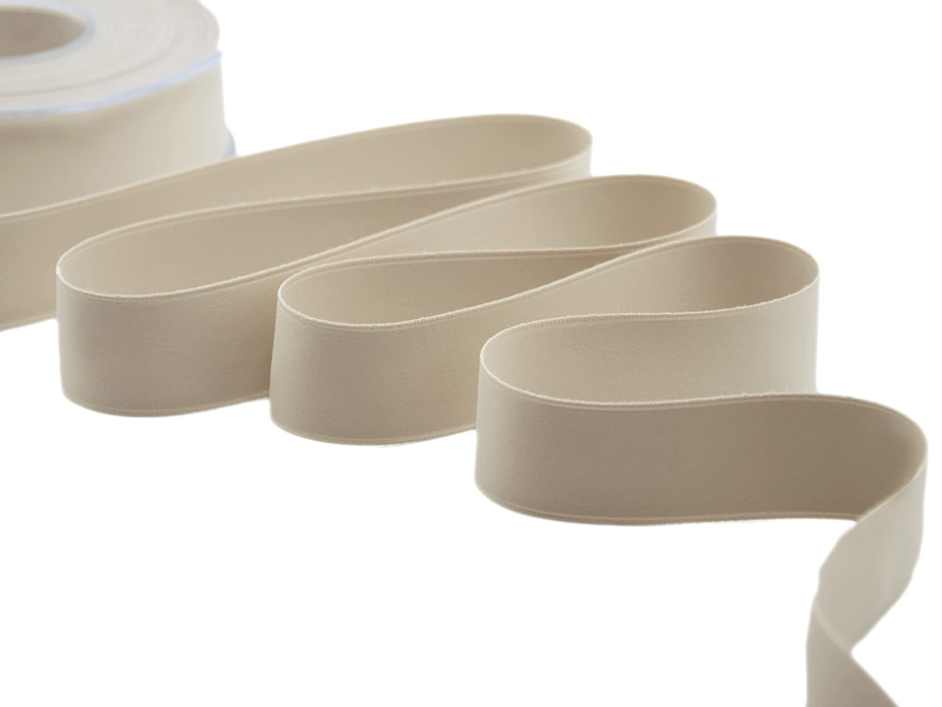 Furlanis - Doppio Raso Opaco, Nastro per Decorazioni, Pacchi Regalo, Bomboniere - Beige, 10 mm x 20 m