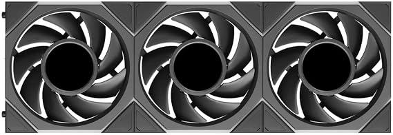 Lian Li UNI FAN TL LCD FLEX Kablosuz Fan, ARGB ve LCD Ekranlı - 120 mm, Siyah, Kumandalı 3'lü Paket