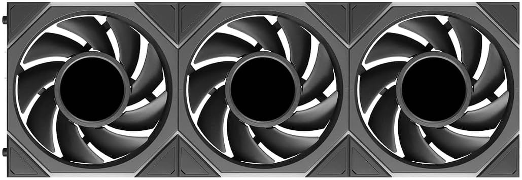 Lian Li UNI FAN TL LCD FLEX Kablosuz Fan, ARGB ve LCD Ekranlı - 120 mm, Siyah, Kumandalı 3'lü Paket