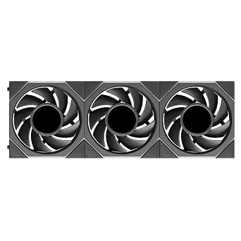 Lian Li UNI FAN TL LCD FLEX Kablosuz Fan, ARGB ve LCD Ekranlı - 120 mm, Siyah