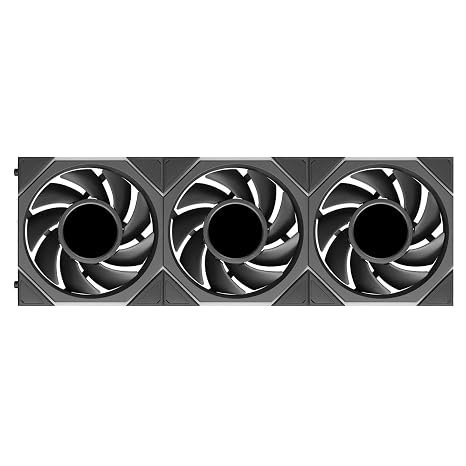 Lian Li UNI FAN TL LCD FLEX Kablosuz Fan, ARGB ve LCD Ekranlı - 120 mm, Siyah