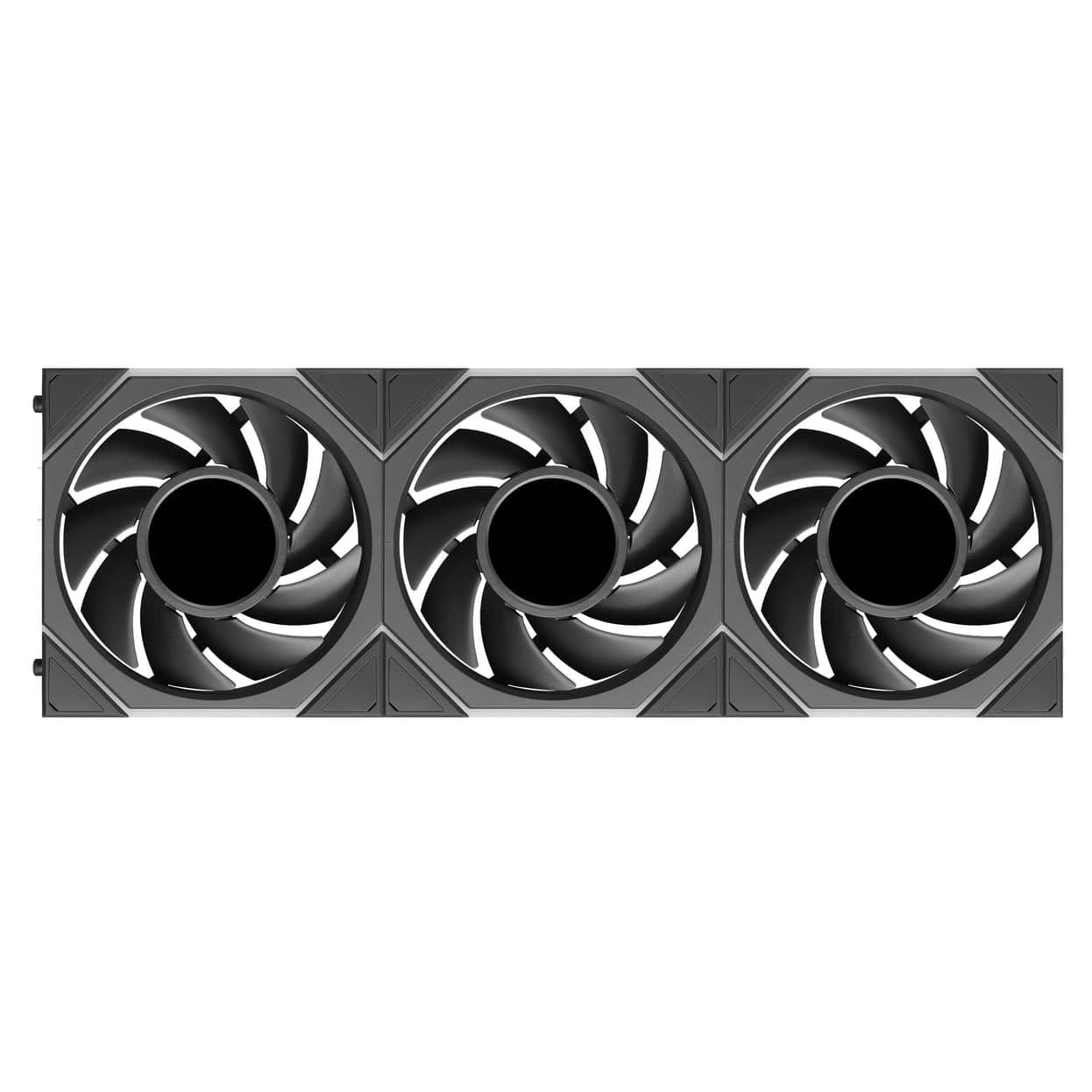 Lian Li UNI FAN TL LCD FLEX - Ventola senza fili con ARGB e display LCD, 120 mm, nero, confezione da 3 con controller