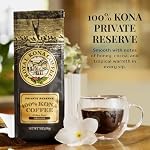 Royal Kona 100% Hawaiian Kona Coffee, Private Reserve Medium Roast, Ground - 7 Ounce Bag