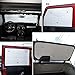 Hoolcar Windshield Sunshade Side Window Sun Shade Sunscreen Heat Insulation Sun Visor for 2007-2017 Jeep Wrangler JK JKU, 8PCs