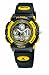 PASNEW Boys Girls Waterproof Sport Digital Watch Dual Time Display - Yellow