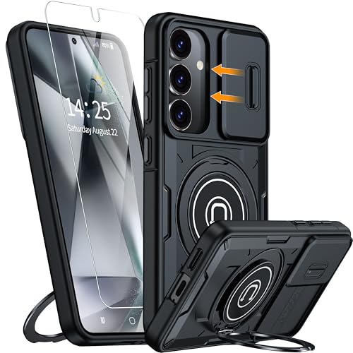 Coque Samsung S25 robuste noire idéale pour les vidéos et sorties extérieures