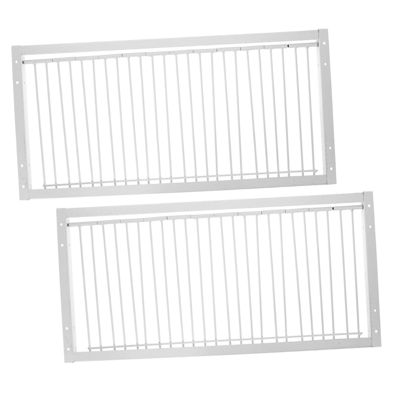 2piezas Puerta De Actividad para Jaula De Palomas Racing Diseño Encriptado Accesorios De Suministro para Jaula De Aves Fácil Instalación y Mayor Seguridad
