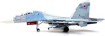 Sukhoi Su-30M2 Flanker-C Fighter Aircraft #30 Russian Air Force Wing Series 1/72 Diecast Model by Panzerkampf 14645PF30