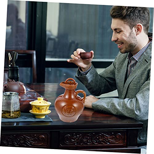 Pot à Vin en Céramique 500ml Carafe Élégante pour Repas en Restaurant - 8