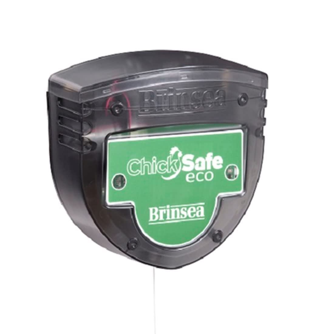 Puerta automática gallinero BRINSEA Chicksafe Eco + Puerta de Aluminio. Gallinas Felices y a Salvo de Depredadores