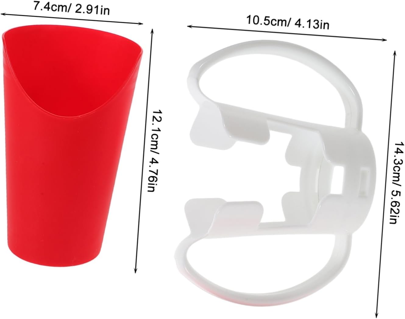 Ipetboom Drinking Cup for Seniors Non Slip Tumbler with Detachable Holder Comfortable Design for Easy Drinking Hospital Aid for Elderly and Patients with Special Needs