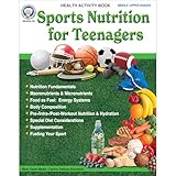 Sports Nutrition for Teenagers Workbook, Fundamentals of Nutrition, Mark Twain Media, Paperback for Grades 6+