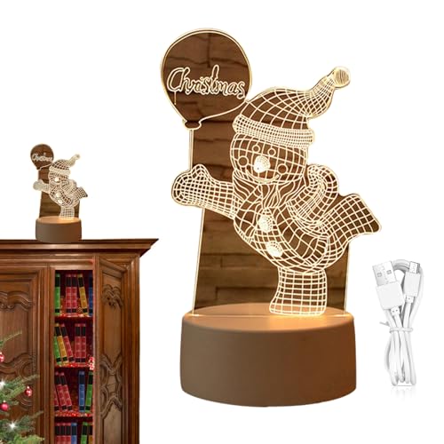 Anulely Acryllampe | Nachttischlampe aus Acryl - Schlafzimmer Dekorationen für Wohnzimmer Schlafzimmer Zuhause Dekoration