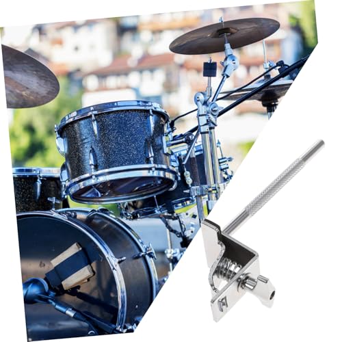 Clip de extensión para cencerro para set de batería, abrazadera duradera con superficie lisa, fácil de instalar para músicos de percusión miniatura 4