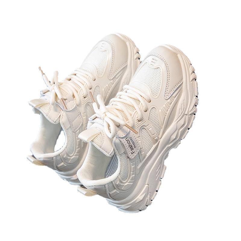 MESA'S LIVE Breathable and Slip-Resistant Girls' Running Shoes for Kids - Mesh Upper Design Girls' Athletic Sneakers for Casual and Sports