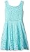 Speechless Girls' Lace Dress Knee Length Slv Less