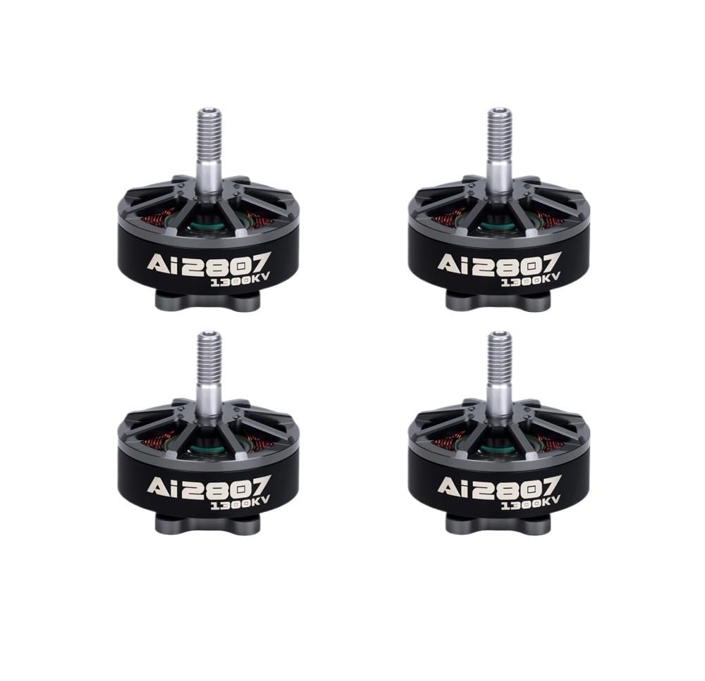 Części do dronów Do silnika AxisFlying AI2807 4-6S 1300KV bezszczotkowy silnik do FPV Freestyle 7 cali dalekiego zasięgu LR7 Drones FPV Quadcopter Diy części(4PC 1300KV)