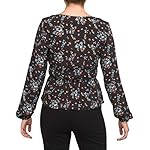 Hurley Womens Cinched Waist Long Sleeve Top - Image 2
