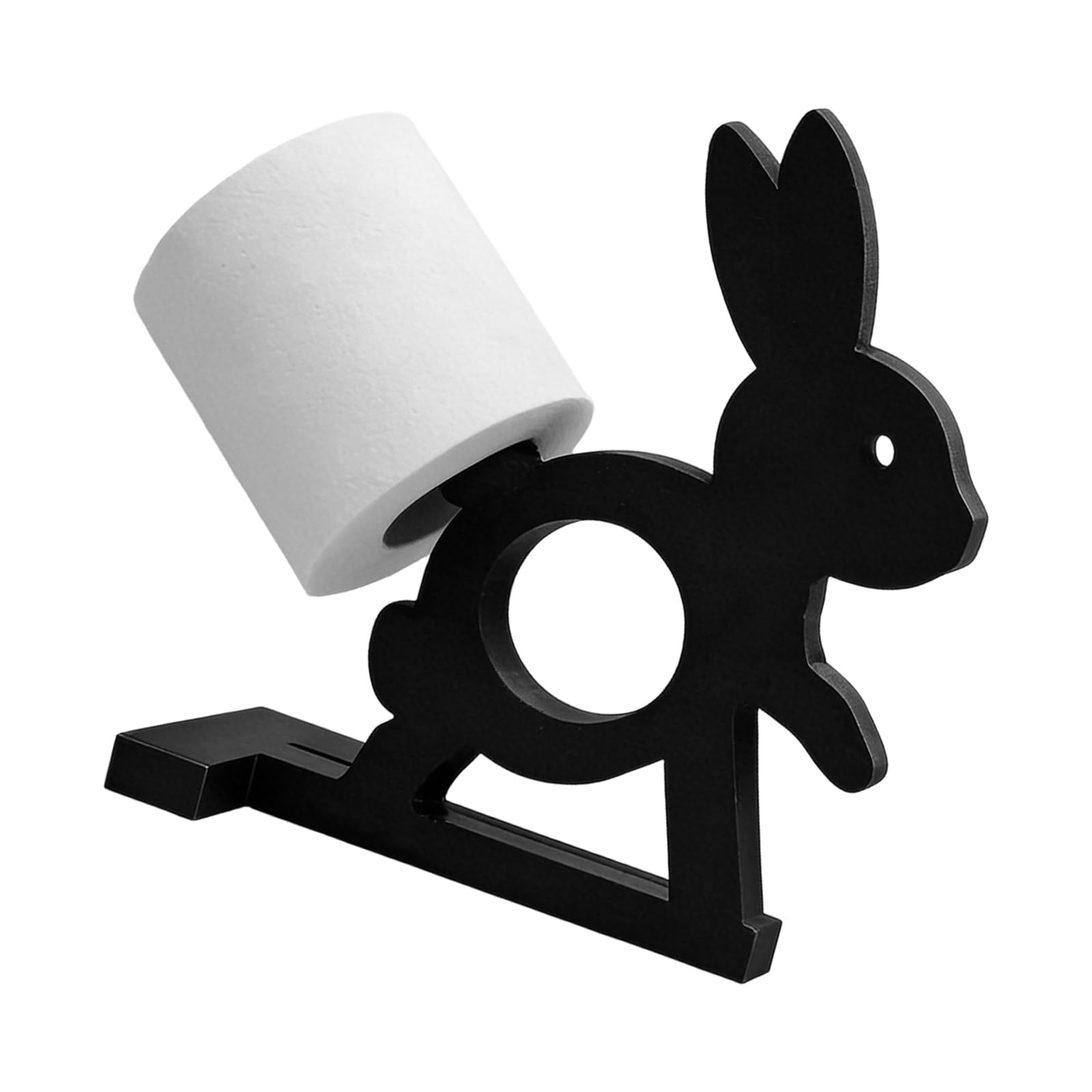 HENYGEN Rabbits Shape Tissue Paper Holder Bathroom Storage Solution Holder