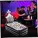 Halloween Cooler PVC Inflatable Ice Serving Bar with Anti-Leakage Nozzle Floating Blow up Cooler for Parties Yard BBQ Picnic Pool
