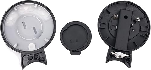 Miniatura 3 de Funda de repuesto para llavero inteligente BMW Mini Cooper (3 botones, negro, plástico y TPU, automóvil de pasajeros)