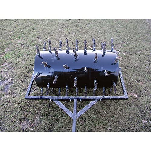 Strongway Drum Plug Aerator - 36In.w, 6In. Plugs #TOP1