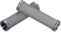 Vista 8 de Funn Combat II - Empuñaduras para manillar de bicicleta de montaña con doble bloqueo en la abrazadera, empuñaduras cómodas y duraderas con diámetro
