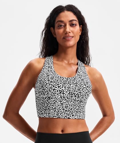 Image of Sports Bras for Women Criss-Cross Back Padded Workout Tank Tops Medium Support Crop Tops for Women