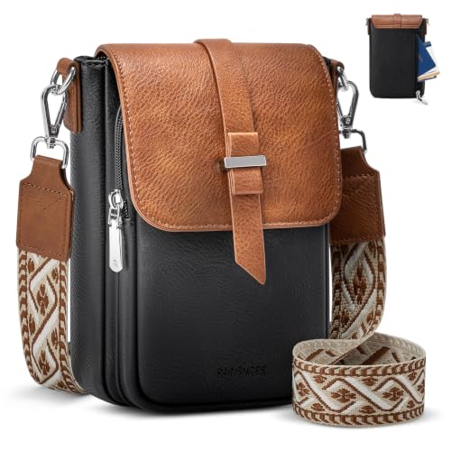 Image of RAINSMORE Cross Body Bag for Women Small Phone Shoulder Bag
