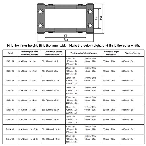 Corrente de arrasto de cabo, corrente de arrasto de cabo destacável de alta velocidade, nylon resist