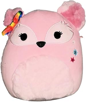 Squishmallows 8" Miracle The Fox with Rainbow Bow