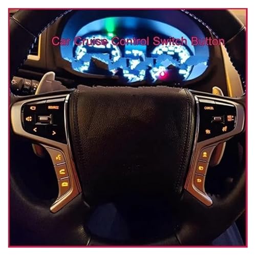 Bouton commande volant commande audio pour commande de vitesse Mitsubishi Pajero Sport - 6