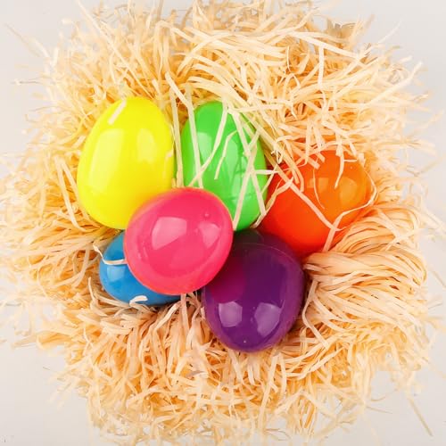 yumcute 200g Raffia Geschreddertes Papier Füllmaterial für Pakete, Geschenkfüllung Papierschnitzel Raffia, Füllmaterial für Geschenkbox/Körbe, Party Hamper, Geschenkverpackung Deko(Gold)