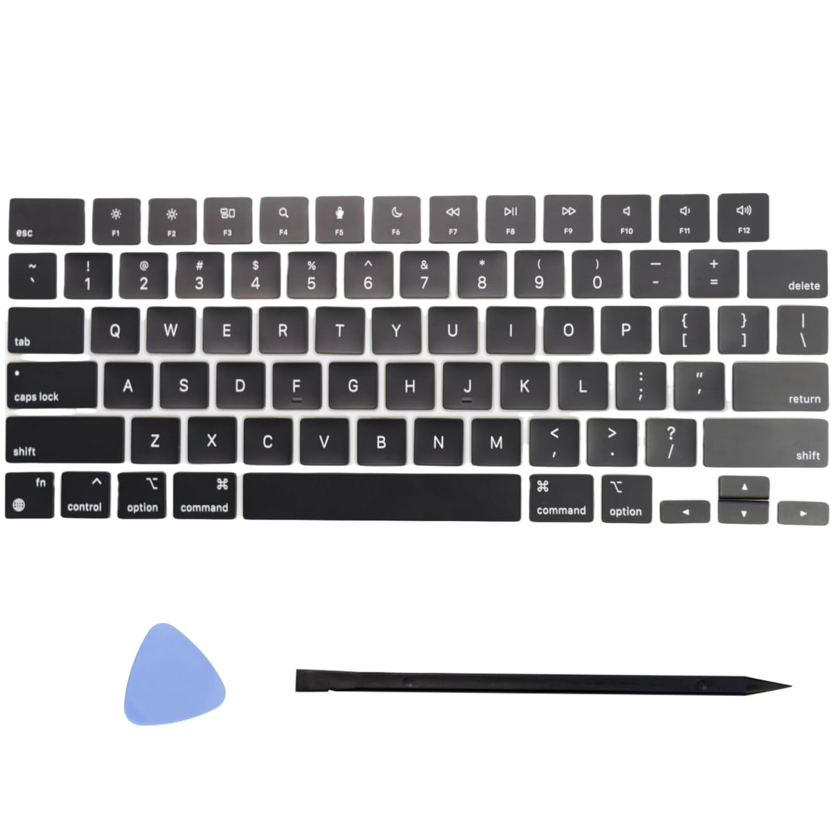 Replacement Keyboard Full Set of Keycaps Keys and Tool Fit for MacBook Air 13.6