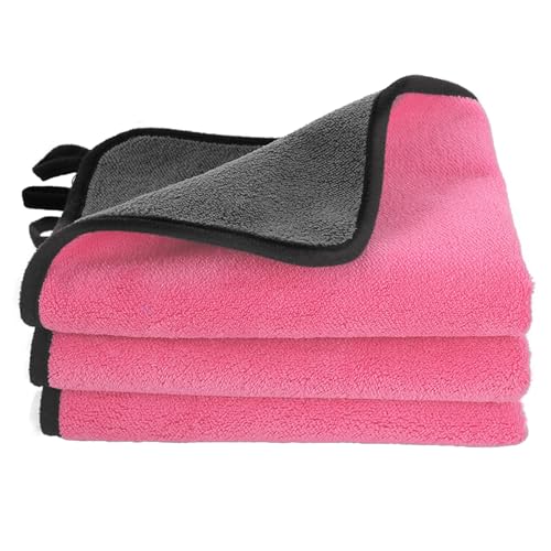 Hovom 3PCS Car Microfiber Towels, 23.62