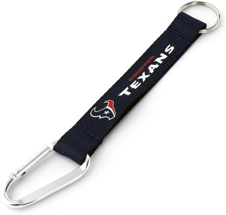 aminco NFL unisex-adult Carabiner Lanyard Keychain