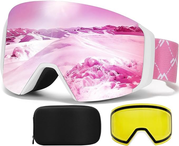 VCOROS Magnetic Ski Goggles