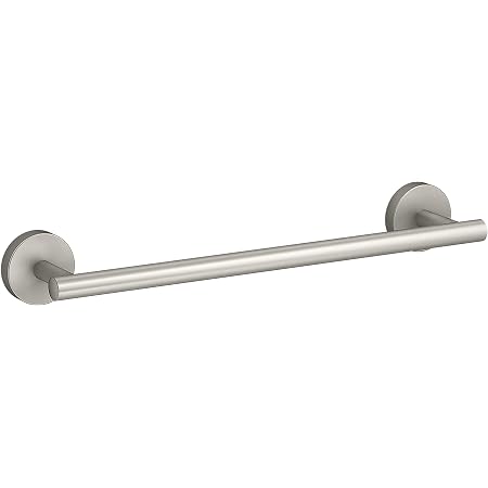 OMNIRES Modern Project - Portasciugamani, lunghezza 40 cm, nichel spazzolato MP60214NI