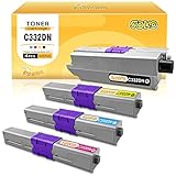 SOKO Remanufactured Toner Cartridge Replacement for OKI Okidata MC363dn MC363 C332dn C332 46508704...