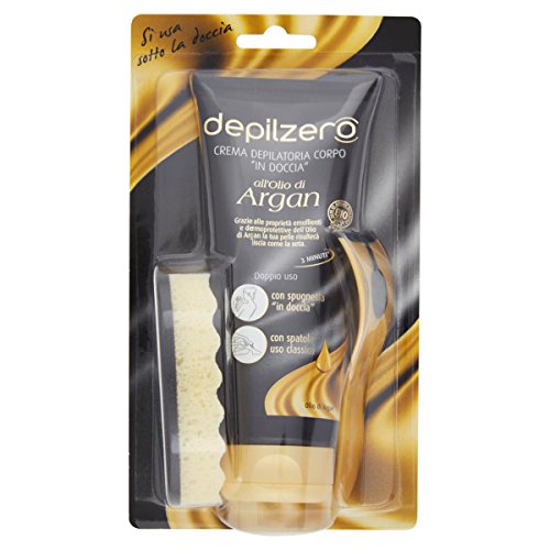 DEPILZERO CREMA DEPILATORIA CORPO DOCCIA OLIO DI ARGAN 200 ML