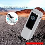 Silikonowe etui do Anker Zolo 25 000 mAh 165 W, pyłoszczelne, odporne na wstrząsy, odporne na zarysowania, miękkie etui ochronne do powerbanku (szary)