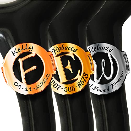 BellBlow Stethoscope ID Tag - Personalized Name Tag- Handmade Nursing ID Charm-Graduation Gift For Nurse (Custom Initial,Name & Text) - Thumbnail 5