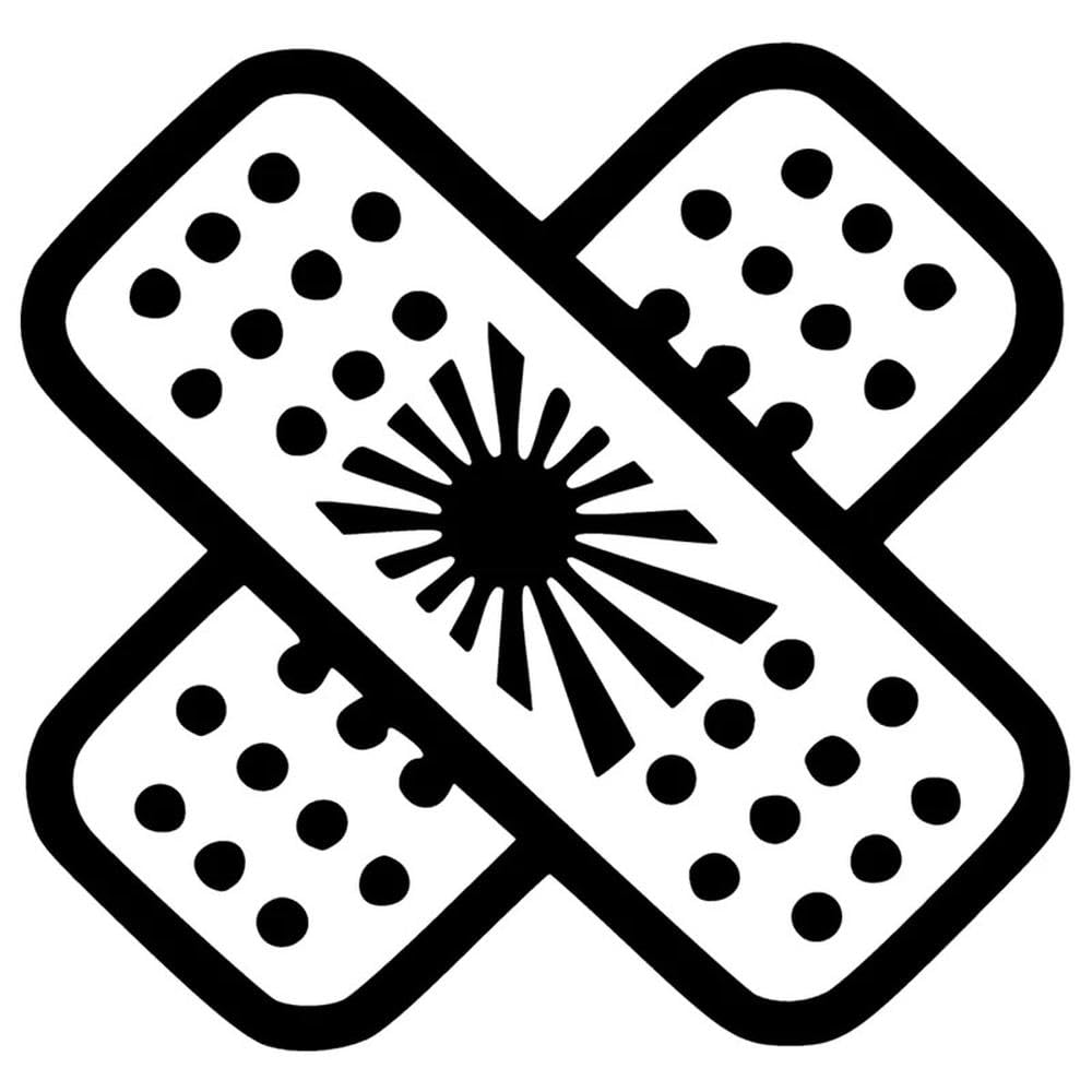 Auto Accessory 14.5 * 15cm Patches Car Sticker Vinyl Decal Car Auto Stickers for Car Bumper Window Car Decorations(Black)